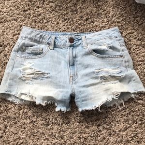 American Eagle High Rise Festival Size 4